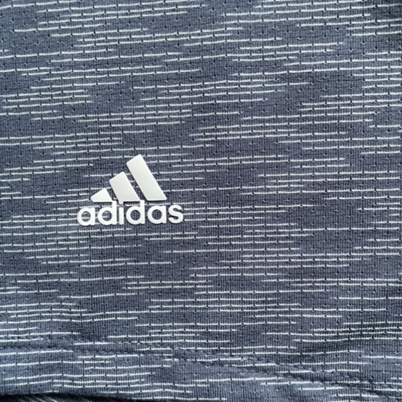 Adidas Space Dye Torrey Pines Sleeveless Golf Shirt Size Medium NWT - Picture 8 of 10